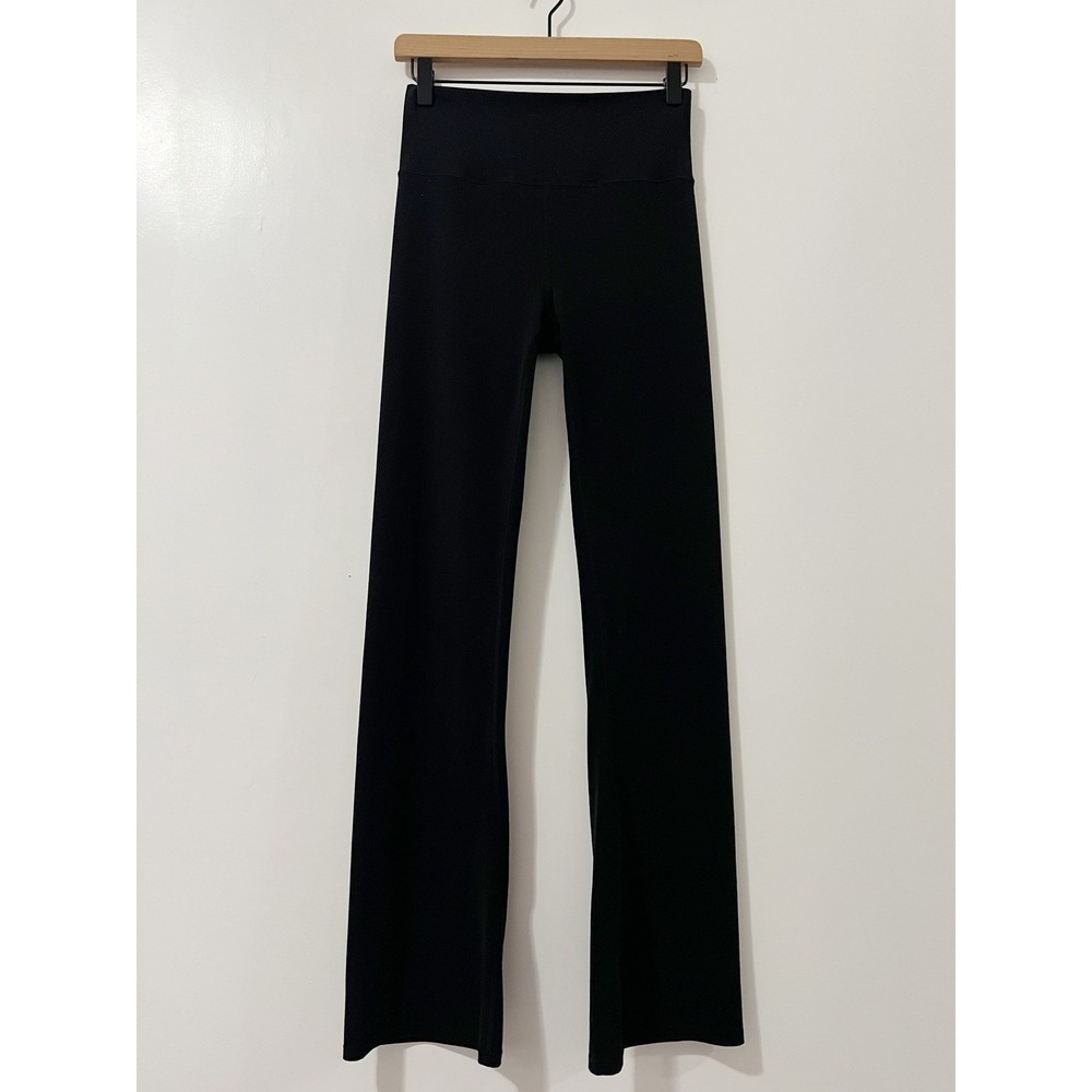 Vuori Studio Flare Legging Black High Rise Yoga Pants VW4301 Womens Size M - Picture 4 of 9